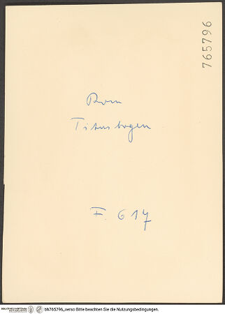 Rückseite von bh765796_recto