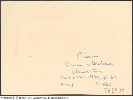 Rückseite von bh765797_recto