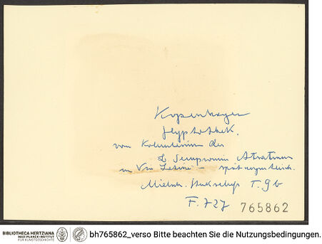 Rückseite von bh765862_recto