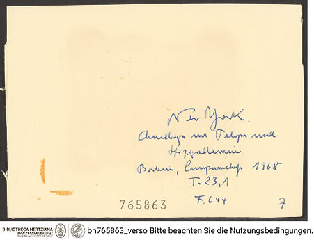 Rückseite von bh765863_recto