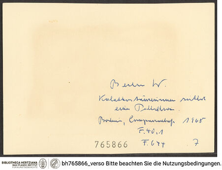 Rückseite von bh765866_recto