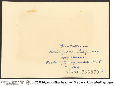 Rückseite von bh765870_recto