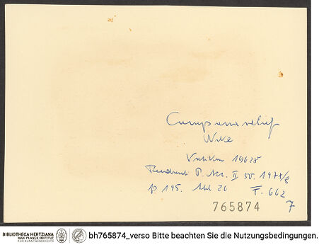 Rückseite von bh765874_recto