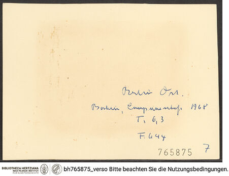 Rückseite von bh765875_recto