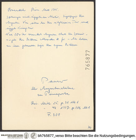 Rückseite von bh765877_recto