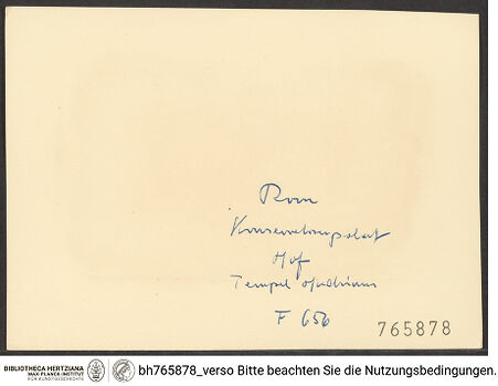 Rückseite von bh765878_recto