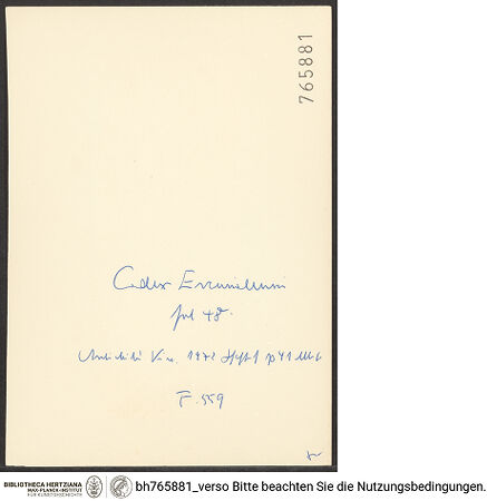 Rückseite von bh765881_recto