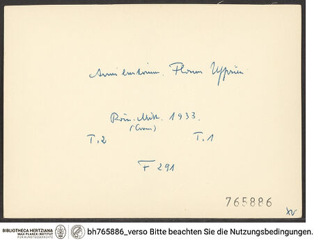 Rückseite von bh765886_recto