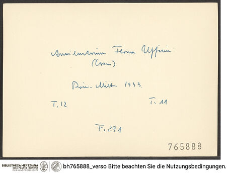 Rückseite von bh765888_recto