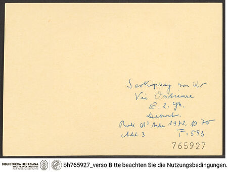 Rückseite von bh765927_recto