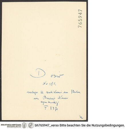 Rückseite von bh765947_recto