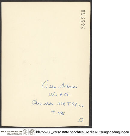 Rückseite von bh765958_recto