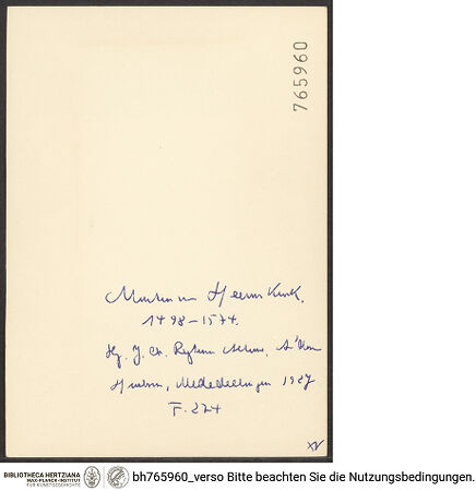 Rückseite von bh765960_recto