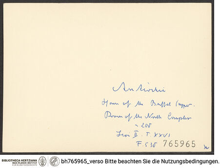 Rückseite von bh765965_recto