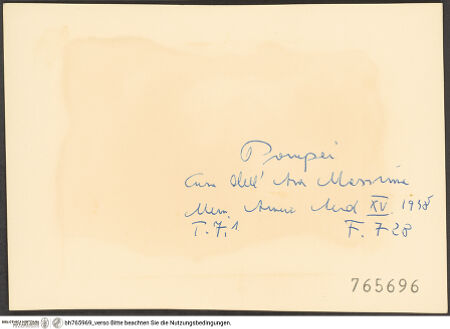 Rückseite von bh765969_recto