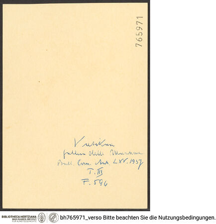 Rückseite von bh765971_recto