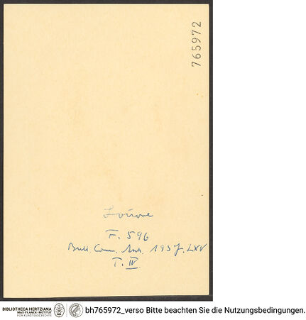 Rückseite von bh765972_recto
