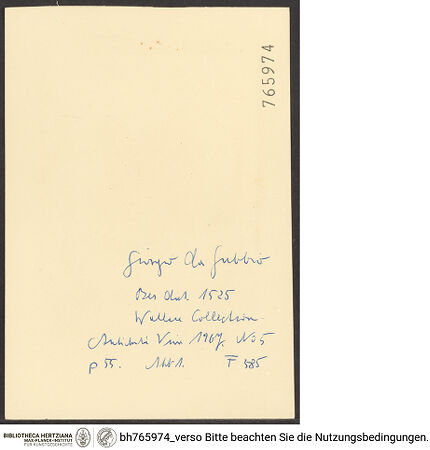 Rückseite von bh765974_recto