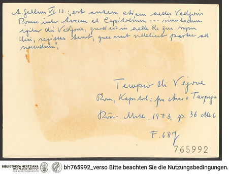 Rückseite von bh765992_recto