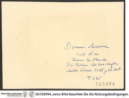 Rückseite von bh765994_recto