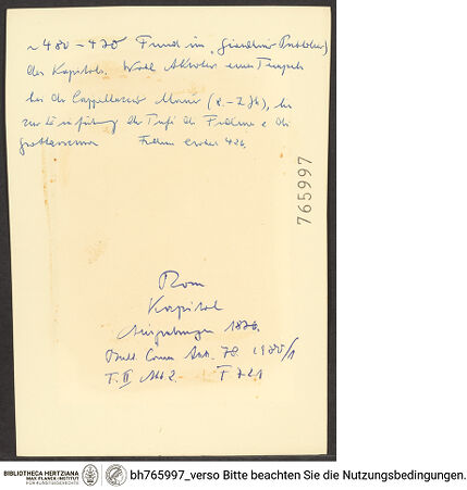 Rückseite von bh765997_recto