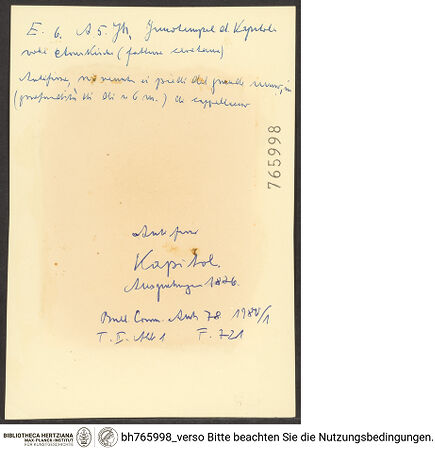 Rückseite von bh765998_recto