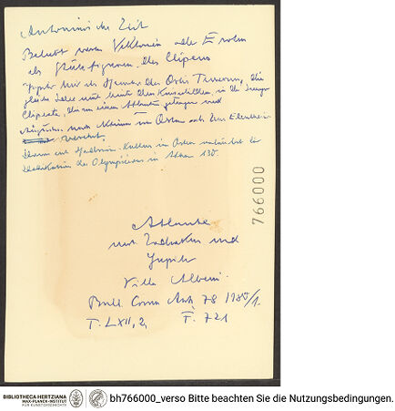 Rückseite von bh766000_recto