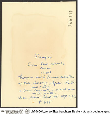 Rückseite von bh766001_recto