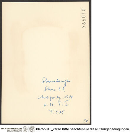 Rückseite von bh766010_recto