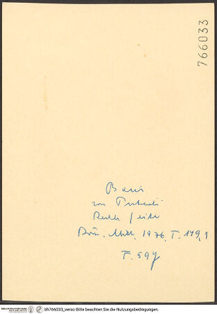Rückseite von bh766033_recto