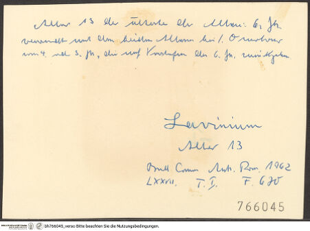 Rückseite von bh766045_recto