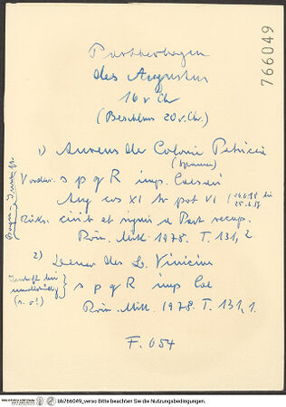 Rückseite von bh766049_recto