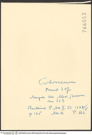 Rückseite von bh766053_recto