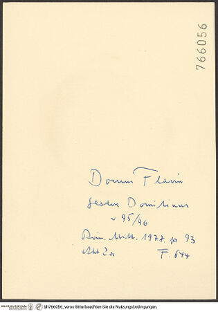 Rückseite von bh766056_recto