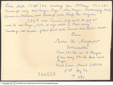 Rückseite von bh766059_recto