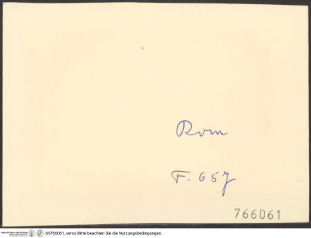 Rückseite von bh766061_recto