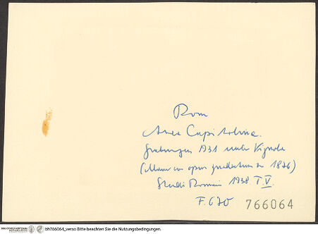 Rückseite von bh766064_recto