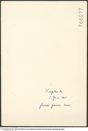 Rückseite von bh766077_recto