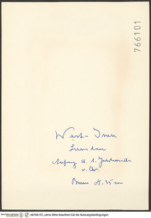 Rückseite von bh766101_recto