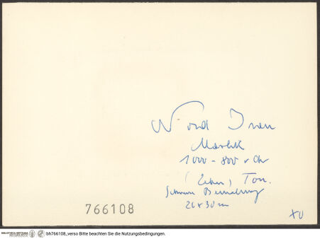 Rückseite von bh766108_recto