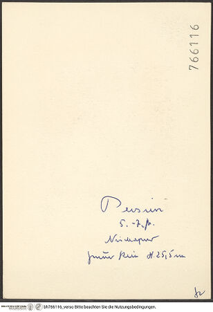 Rückseite von bh766116_recto