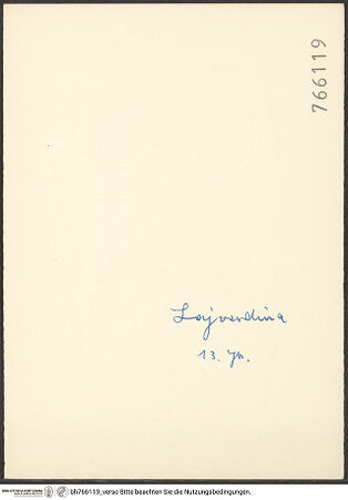 Rückseite von bh766119_recto