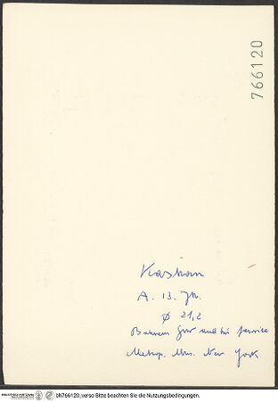 Rückseite von bh766120_recto