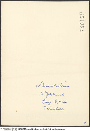 Rückseite von bh766129_recto