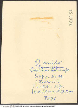 Rückseite von bh766134_recto