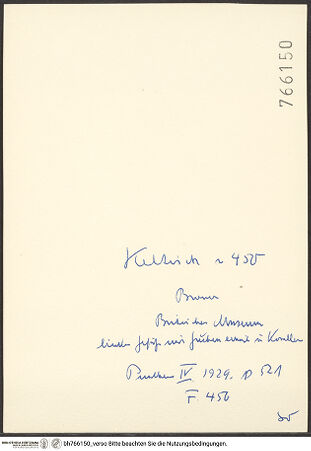 Rückseite von bh766150_recto