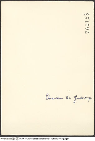 Rückseite von bh766155_recto
