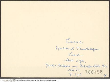 Rückseite von bh766158_recto