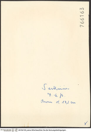 Rückseite von bh766163_recto