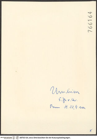Rückseite von bh766164_recto